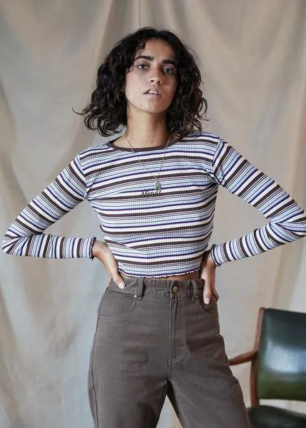 Afends Womens Kat - Long Sleeve Top