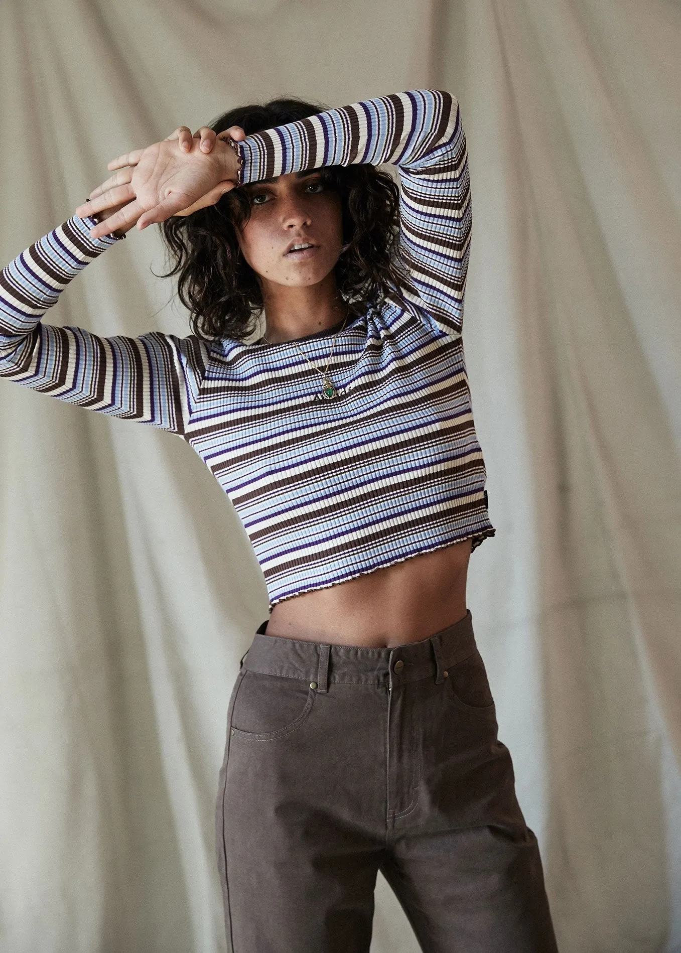 Afends Womens Kat - Long Sleeve Top