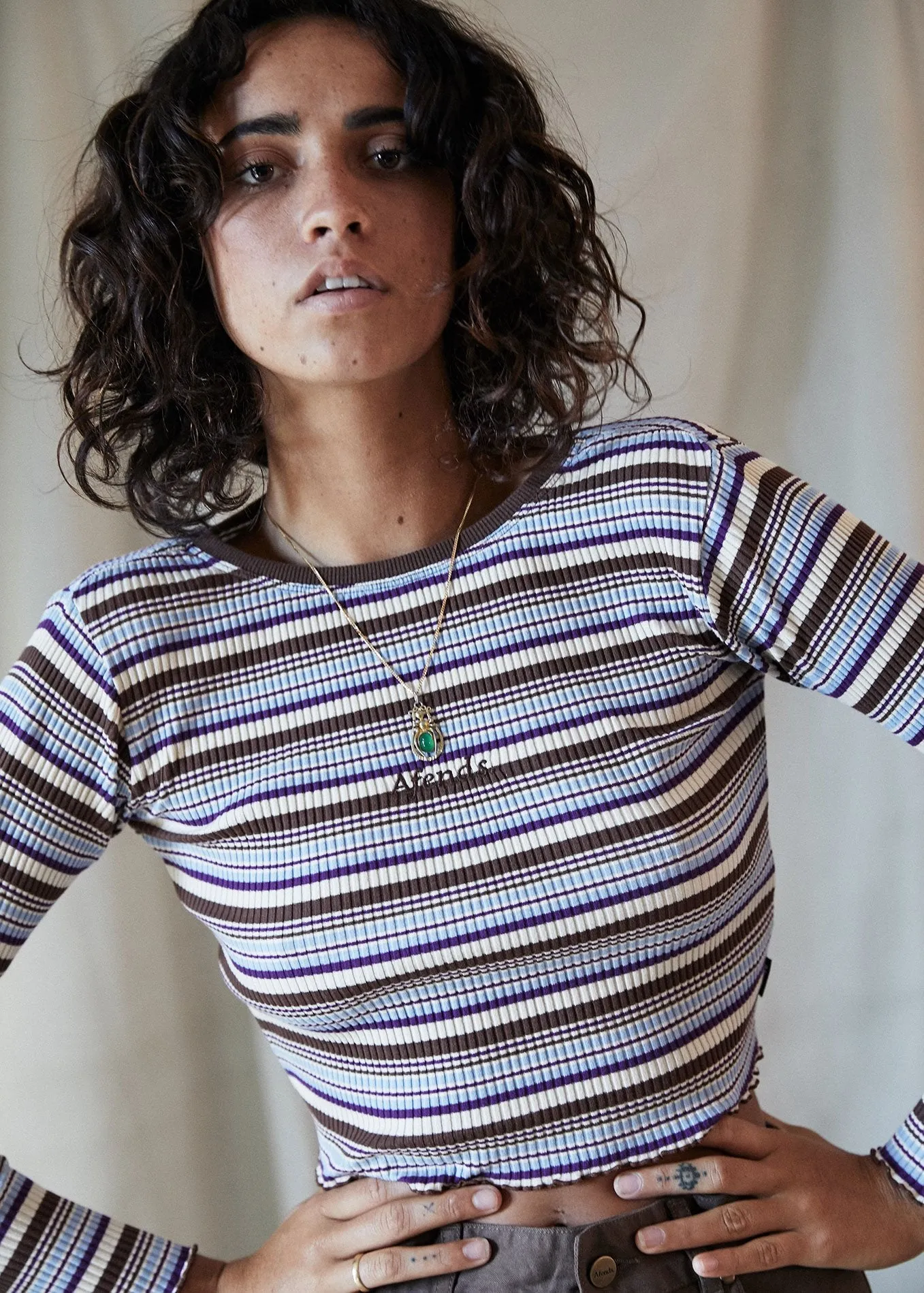 Afends Womens Kat - Long Sleeve Top
