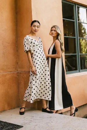 Calliope Twisted Midi Dress - FINAL SALE