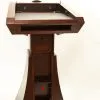 Handcrafted Solid Hardwood Lectern StateMan Non-Sound - FREE SHIPPING!