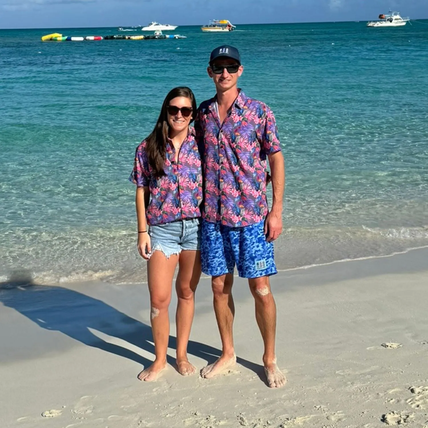 Super Stretch - Vacation Palms Hawaiian Shirt