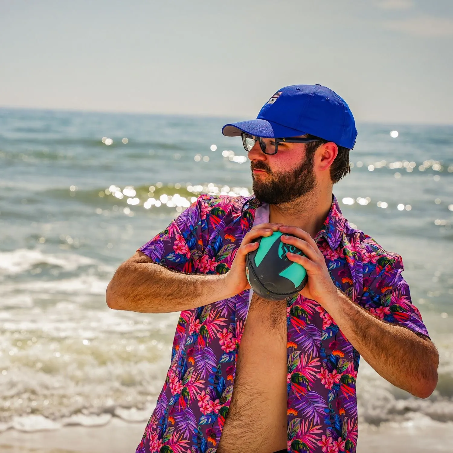 Super Stretch - Vacation Palms Hawaiian Shirt