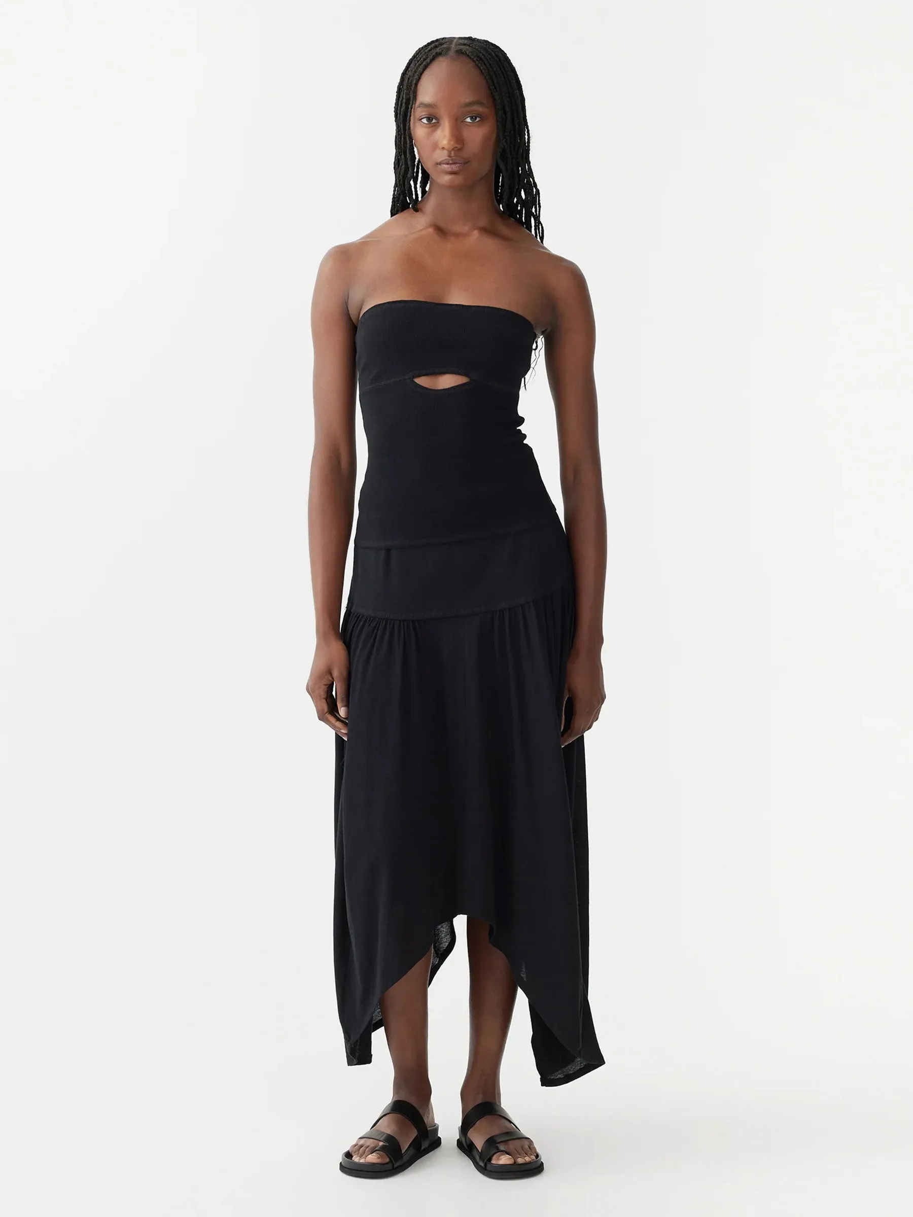 tubular cut out mini rib tank