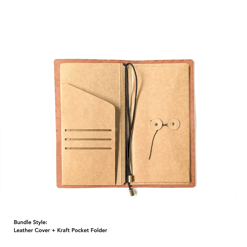 Tuscan Tan TBC Travellers Journal | Slim [Italian Vachetta]