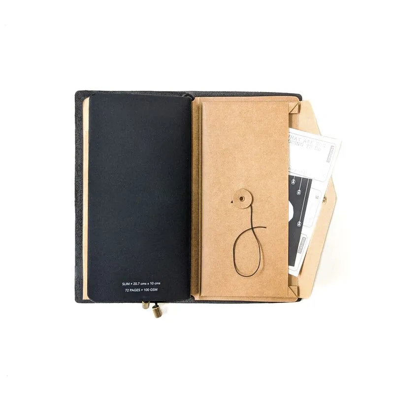 Tuscan Tan TBC Travellers Journal | Slim [Italian Vachetta]