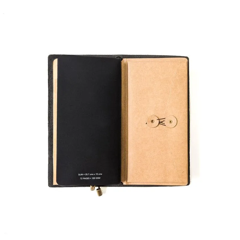 Tuscan Tan TBC Travellers Journal | Slim [Italian Vachetta]