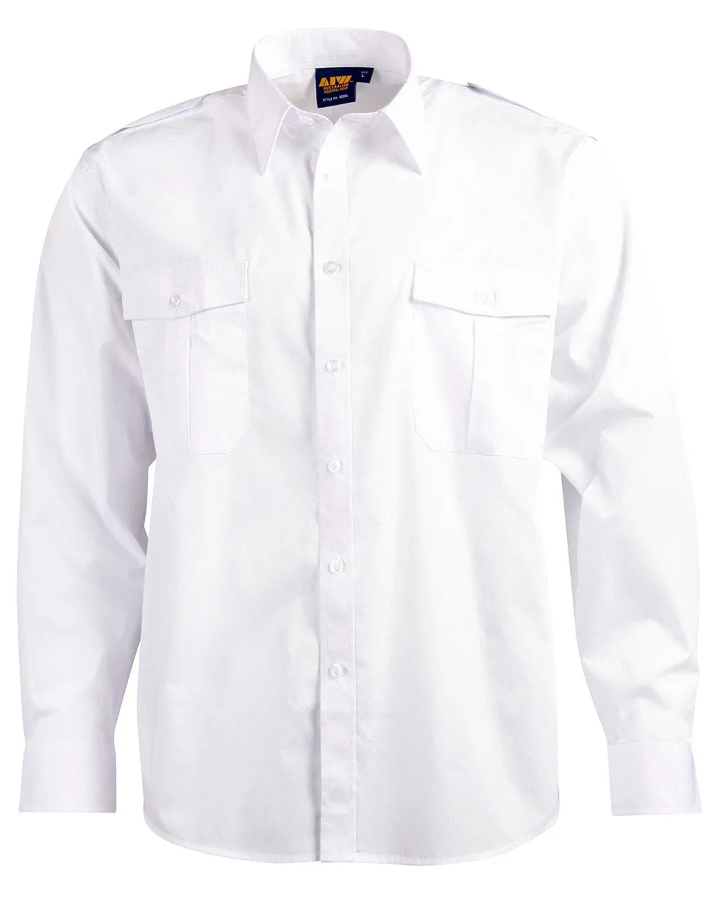 Winning Spirit Epaulette Long Sleeve Shirt (BS06L)